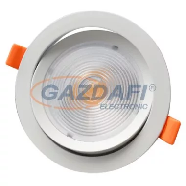 GREENLUX GXDW301 LED CASTOR-R Süllyesztett kerek COB LED lámpa 12W meleg fehér