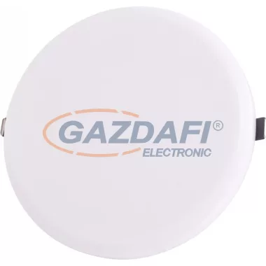 GREENLUX GXDW313 ZETA-R kerek LED panel, süllyesztett, 21W, 3000K, A++ - A