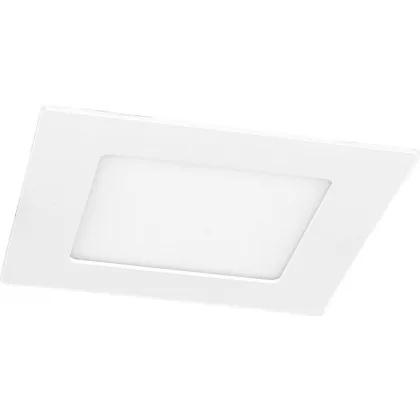   GREENLUX GXDW341 LED30 VEGA-S Snow fehér 6W WW 370/610lm - Süllyeszthető/beépíthető  LED lámpa,120 x 120 x 23,2800K