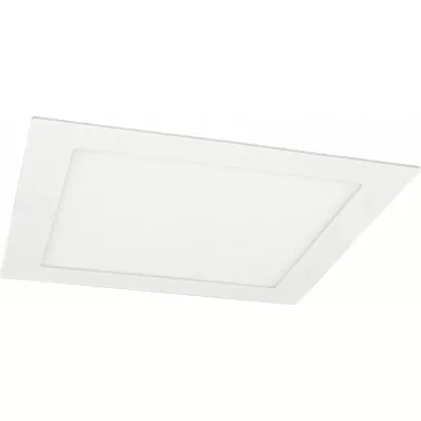 GREENLUX GXDW345 LED90 VEGA-S Snow fehér 18W WW 1350/2250lm - Süllyeszthető/beépíthető  LED lámpa,225 x 225 x 23 0,35 kg,2800K