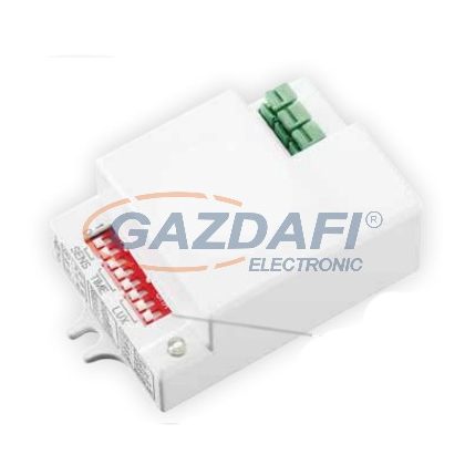   GREENLUX GXHF010 mikrohullámú mozgásérzékelő HF 70, 8m, 180°, 5s-10min, fehér