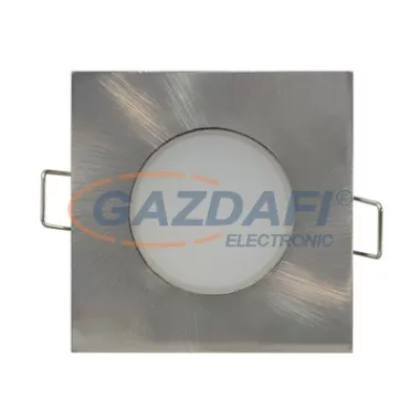 GREENLUX GXLL026 LED BONO süllyesztett szögletes SMD LED lámpa matt króm 5W meleg fehér