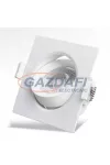 GREENLUX GXLL034 LED JIMMY süllyesztett szögletes, billenthető SMD LED lámpa 7W természetes fehér