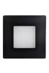 GREENLUX GXLL353 DECENTLY IP44 Black 1.7W WW 100lm - Beépíthető LED lámpa,85 x 85 x 36 75 g,2700K