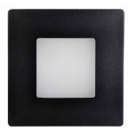   GREENLUX GXLL353 DECENTLY IP44 Black 1.7W WW 100lm - Beépíthető LED lámpa,85 x 85 x 36 75 g,2700K