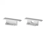   GREENLUX GXLP374 "EC-PROFIL (YI) GR (2pcs/SET) - Profil zárókupak