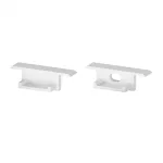   GREENLUX GXLP375  "EC-PROFIL (YI) W (2pcs/SET) - Profil zárókupak
