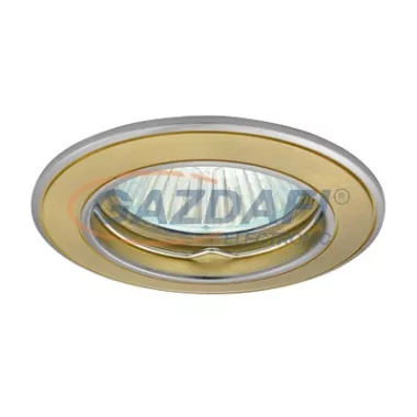 GREENLUX GXPL020 AXL 5514-SG/N süllyesztett spotlámpa, fix, szatén arany/nikkel GREENLUX GXPL020 AXL 5514-SG/N süllyesztett spotlámpa, fix, szatén arany/nikkel