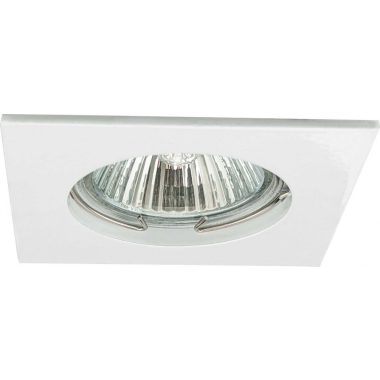 GREENLUX GXPL066 IZZY DS10-W - Mennyezeti lámpakeret - alumínium, négyzet alakú, 80 mm x 80 mm 37 g