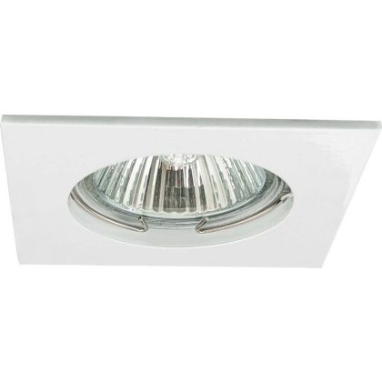   GREENLUX GXPL066 IZZY DS10-W - Mennyezeti lámpakeret - alumínium, négyzet alakú, 80 mm x 80 mm 37 g