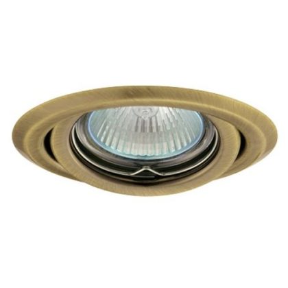   GREENLUX GXPP033 süllyeszett lámpatest, állítható, AXL 2115-BRM, matt sárgaréz