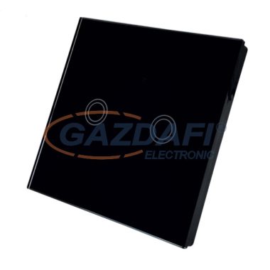 GREENLUX GXSH043 WiFi SWITCH Kettős kapcsoló fekete színben