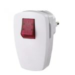 Home 0795S Földelt dugvilla világító kapcsolóval