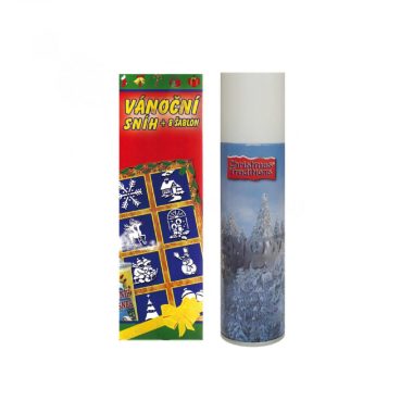 430524 Hó spray 150ml + 8 db sablon
