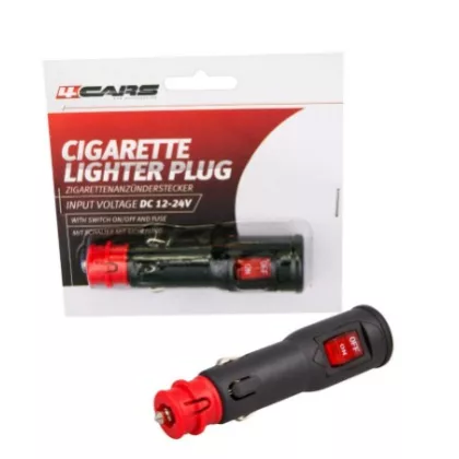 91998 Szivargyújtó dugó, kapcs.,12-24V