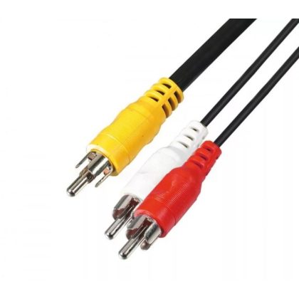 A 4 3RCA d-3RCA d, 1m kábel