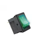 AKV 02 Kapcsoló 12V 1ák világító zöld