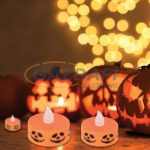 HOME CDH 6 Halloween mécses szett, 6 db