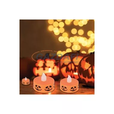 HOME CDH 6 Halloween mécses szett, 6 db