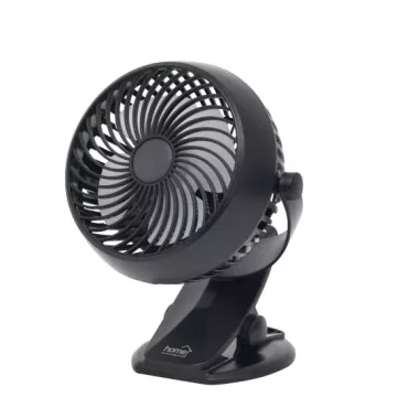 Home CLF 10/BK Csíptetős, akkumulátoros ventilátor Home CLF 10/BK Csíptetős, akkumulátoros ventilátor