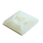 CTT 28WH Kábelkötegelő talp 50db 28x28mm, fehér