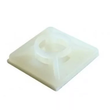 CTT 28WH Kábelkötegelő talp 50db 28x28mm, fehér