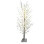 Home DD57843 LED-es hosszúkás fa