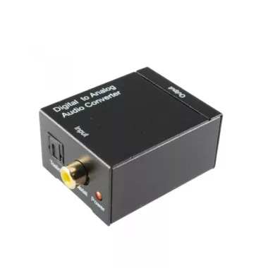 DTA AUDIO Digitál-analóg audió átalakító, opt.kábellel