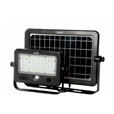FLP 1100 SOLAR Szolár paneles LED reflektor, mozgásérzékelős 10 W 1100 LM