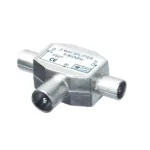 FS 28X Koax elosztó   1dugó-2alj,fém