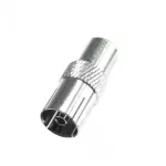 FST 2X Fém koax aljzat, tekerhető