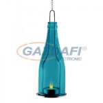 HOME GB 23/BL Dekorációs üveg LED mécsessel, kék
