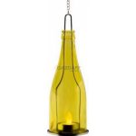 HOME GB 23/YE Dekorációs üveg LED mécsessel, sárga