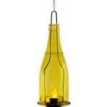 HOME GB 23/YE Dekorációs üveg LED mécsessel, sárga