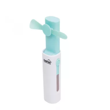 HF 10/T Kézi, tölthető ventilátorl,  10cm, türkiz, powerbankkal