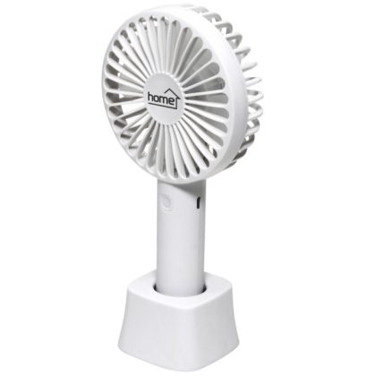 HF 9/WH Kézi, tölthető ventilátor, 9cm, fehér