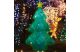 HOME KD 240 K Felfújható karácsonyfa, 240 cm, belső LED projektorral