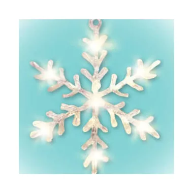 Home KID 701/WW LED-es ablakdísz, hókristály