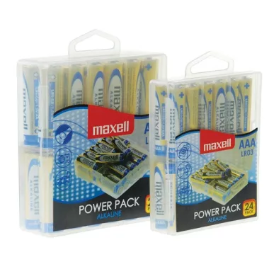 LR03 24PK POWER PACK Maxell Miniceruza elem (AAA), alkáli, 4x6db LR03 24PK POWER PACK Maxell Miniceruza elem (AAA), alkáli, 4x6db