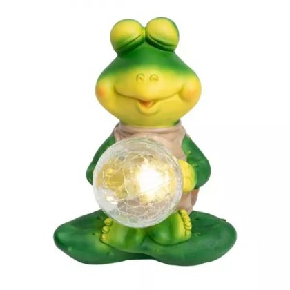 Home MX 642 Napelemes kerti lámpa, béka