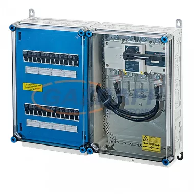 HENSEL Mi PV 3611 Napelem csatlakozó doboz, 600x475x170 mm