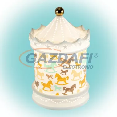 HOME PDV 02 Porcelán Körhinta, 230V~/50Hz, E14, max 25W