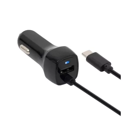 Home SAU 24C Autós USB töltő 2in1 Home SAU 24C Autós USB töltő 2in1
