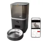   Emos H6006 GoSmart állateledel adagoló kamerával Pet Care, 6 l, fekete, Wi-Fi
