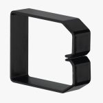 HAGER B800603 B6 vezetéktartó, 80x60