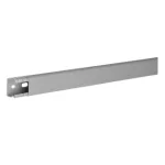   HAGER BA62002507030B Perforált vezetékcsatorna BA6, PVC, 20x25mm, szürke