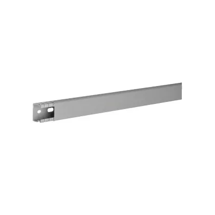   HAGER BA62002507030B Perforált vezetékcsatorna BA6, PVC, 20x25mm, szürke