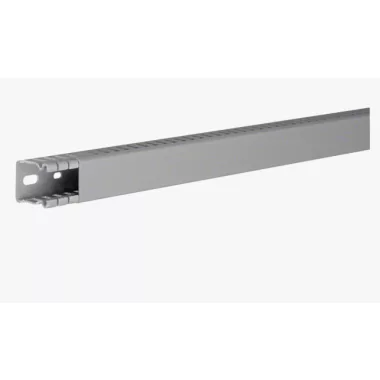 HAGER BA63002507030B Perforált vezetékcsatorna BA6, PVC, 30x25mm, szürke HAGER BA63002507030B Perforált vezetékcsatorna BA6, PVC, 30x25mm, szürke
