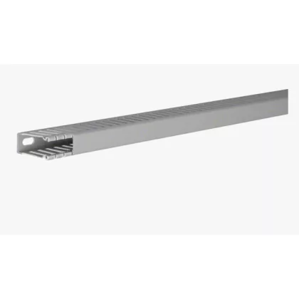 HAGER BA64001507030B Perforált vezetékcsatorna BA6, PVC, 40x15mm, szürke HAGER BA64001507030B Perforált vezetékcsatorna BA6, PVC, 40x15mm, szürke