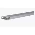   HAGER BA66001507030B Perforált vezetékcsatorna BA6, PVC, 60x15mm, szürke